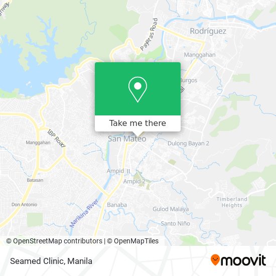 Seamed Clinic map