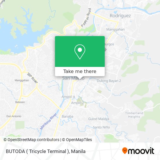 BUTODA ( Tricycle Terminal ) map