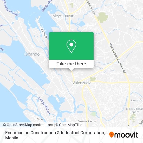 Encarnacion Construction & Industrial Corporation map