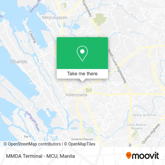 MMDA Terminal - MCU map