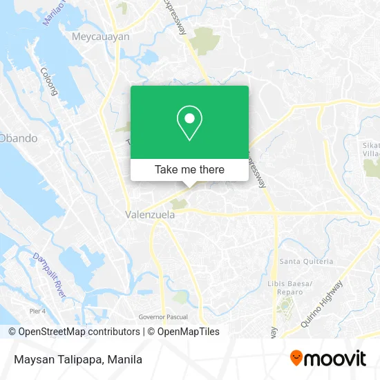 Maysan Talipapa map