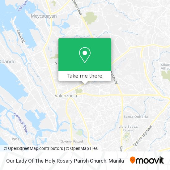 Our Lady Of The Holy Rosary Parish Church map