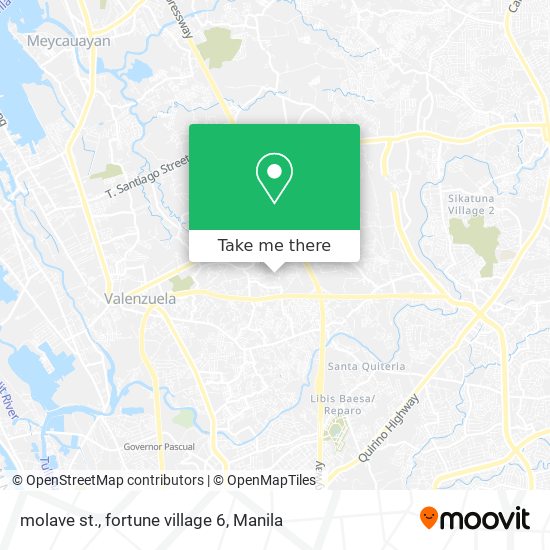 molave st., fortune village 6 map