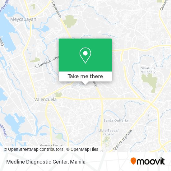 Medline Diagnostic Center map