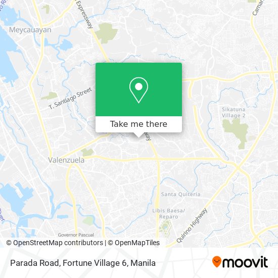 Parada Road, Fortune Village 6 map