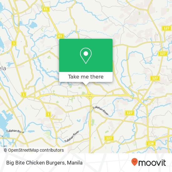 Big Bite Chicken Burgers map