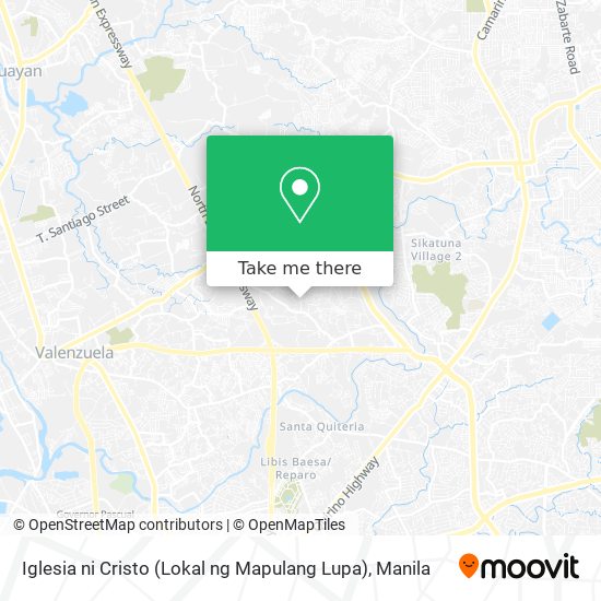 Iglesia ni Cristo (Lokal ng Mapulang Lupa) map