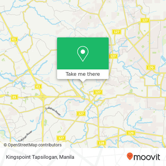 Kingspoint Tapsilogan map