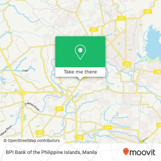 BPI Bank of the Philippine Islands map