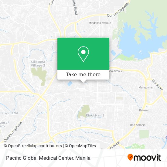 Pacific Global Medical Center map