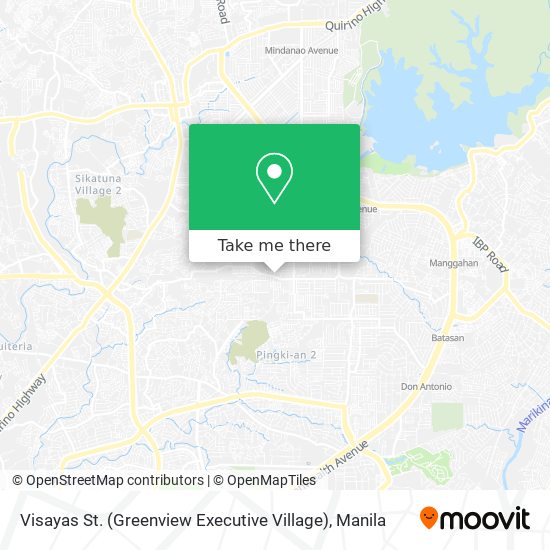 Visayas St. (Greenview Executive Village) map