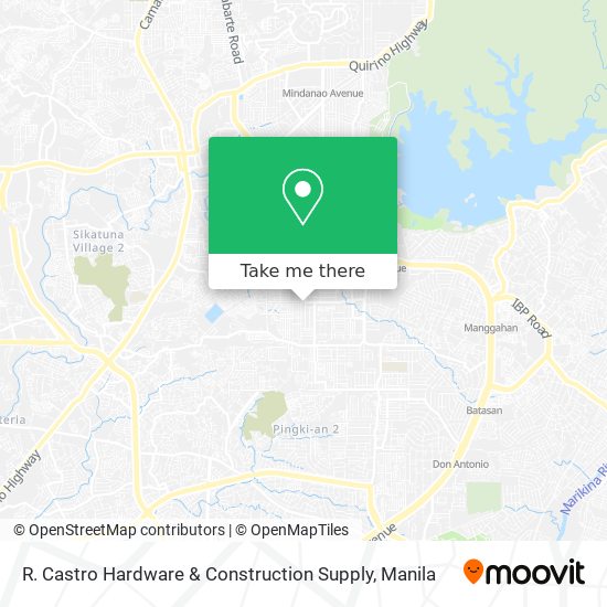 R. Castro Hardware & Construction Supply map