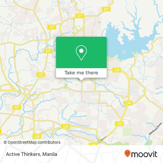 Active Thinkers map