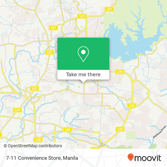 7-11 Convenience Store map