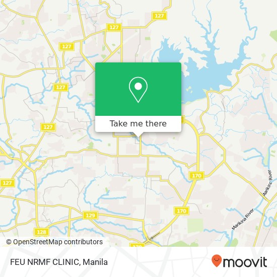 FEU NRMF CLINIC map