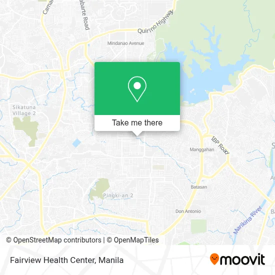 Fairview Health Center map