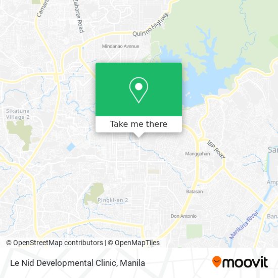 Le Nid Developmental Clinic map