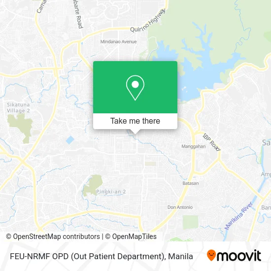 FEU-NRMF OPD (Out Patient Department) map