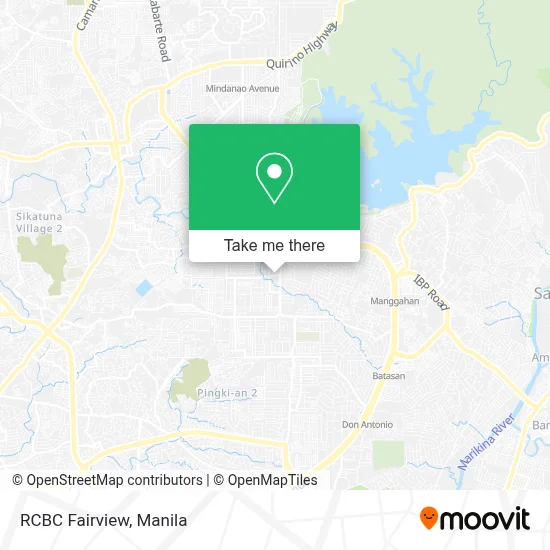 RCBC Fairview map