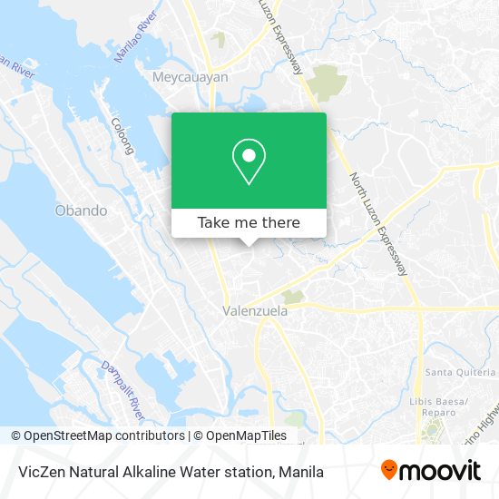 VicZen Natural Alkaline Water station map