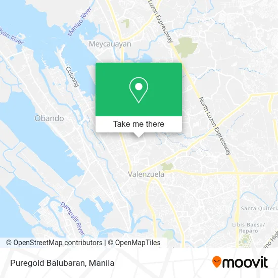 Puregold Balubaran map