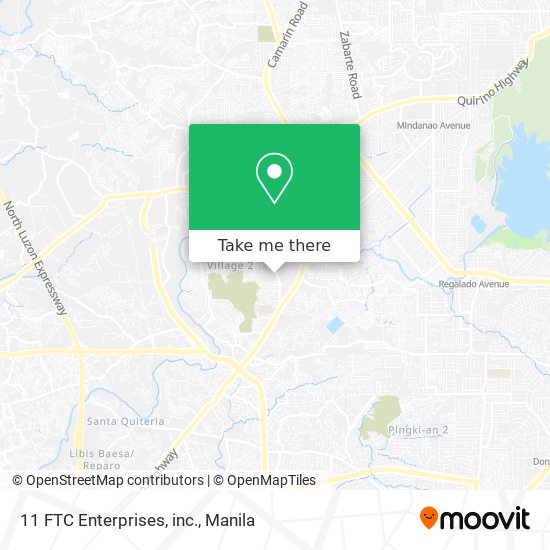 11 FTC Enterprises, inc. map