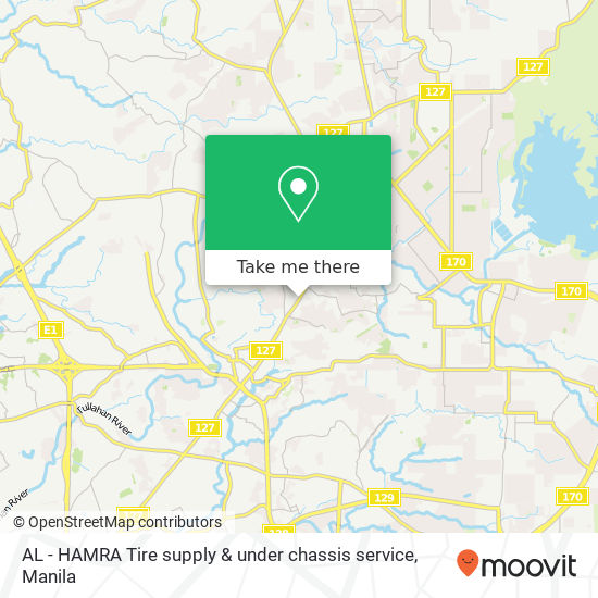 AL - HAMRA Tire supply & under chassis service map
