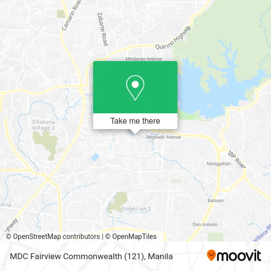 MDC Fairview Commonwealth (121) map
