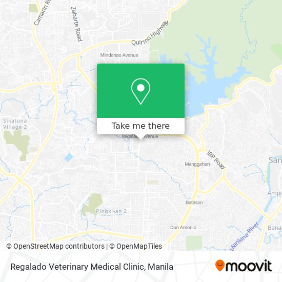 Regalado Veterinary Medical Clinic map