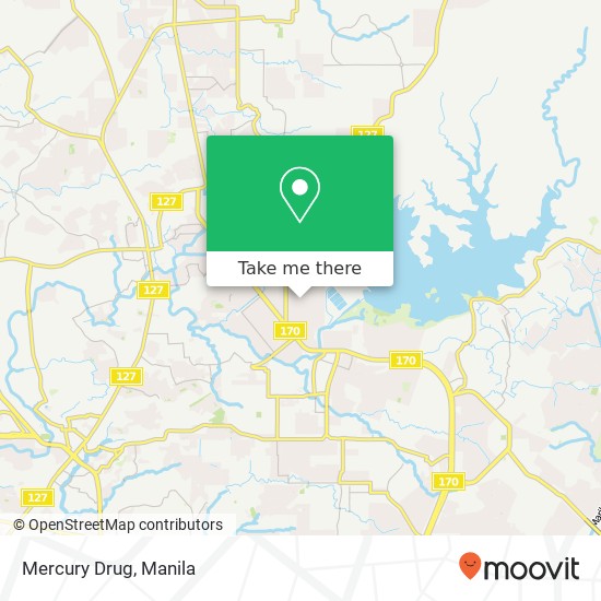 Mercury Drug map