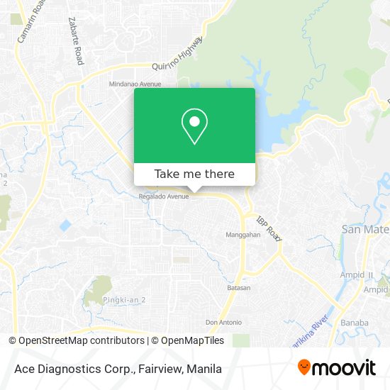 Ace Diagnostics Corp., Fairview map