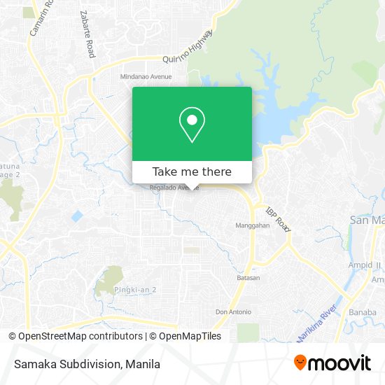 Samaka Subdivision map