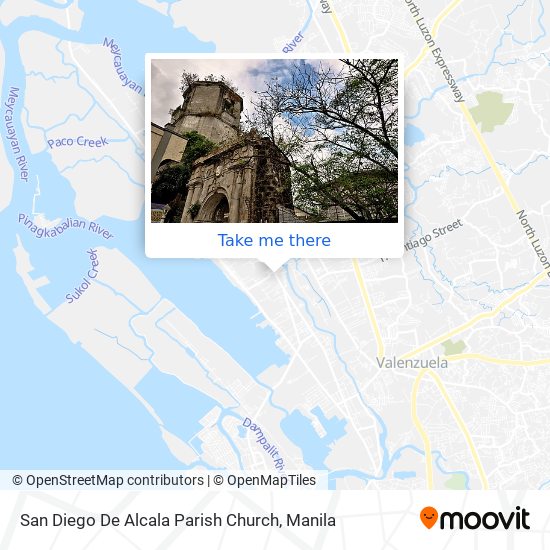San Diego De Alcala Parish Church map