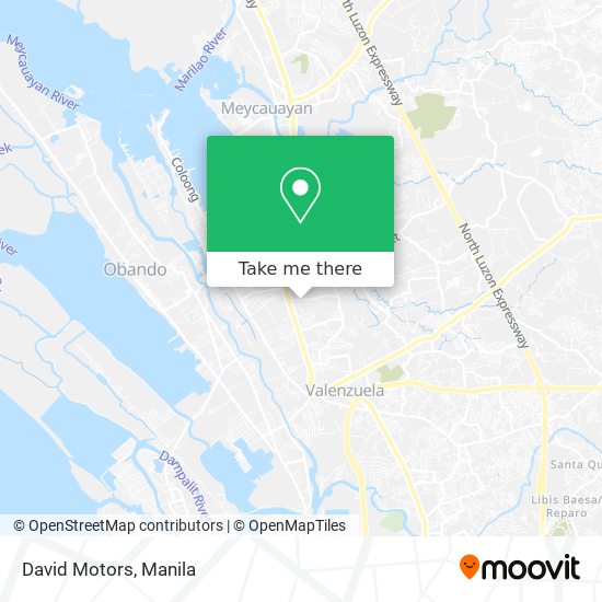 David Motors map