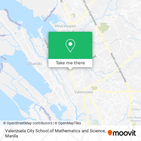 Valenzuela City School of Mathematics and Science map