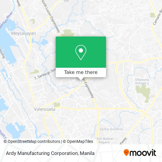 Ardy Manufacturing Corporation map