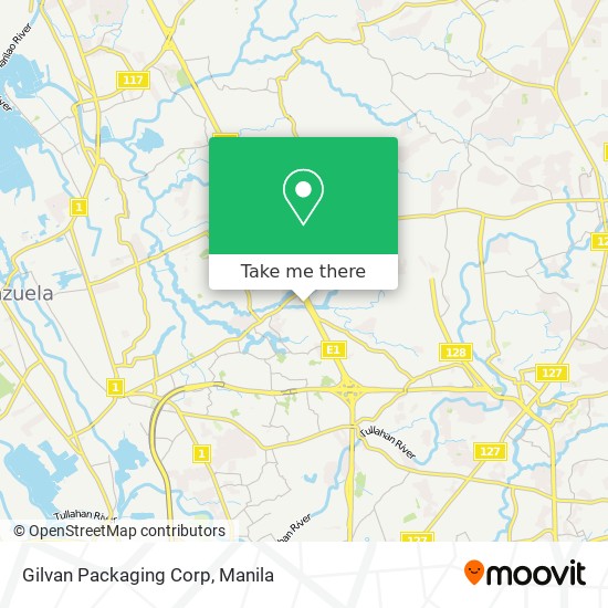Gilvan Packaging Corp map