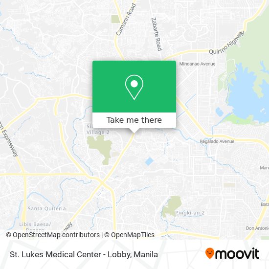 St. Lukes Medical Center - Lobby map