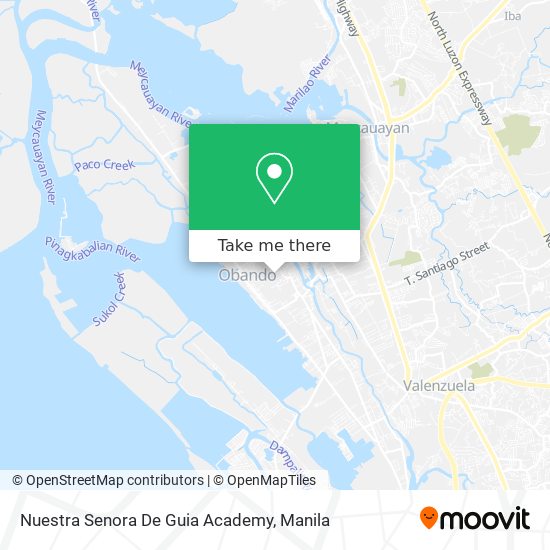 Nuestra Senora De Guia Academy map