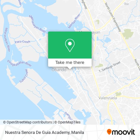 Nuestra Senora De Guia Academy map