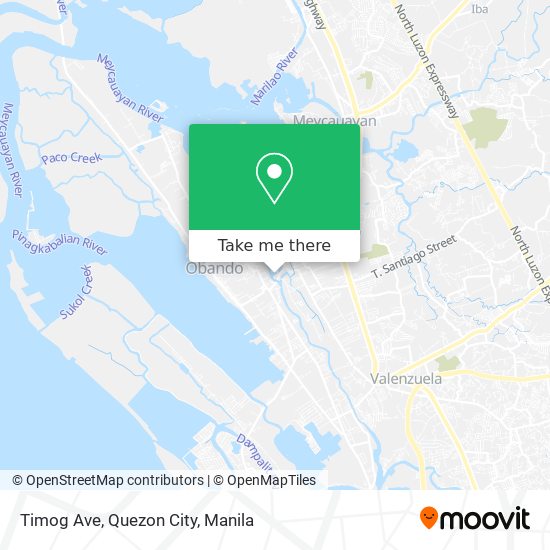 Timog Ave, Quezon City map