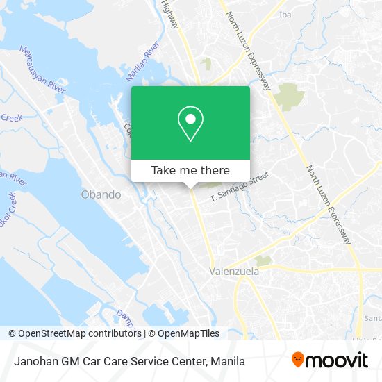 Janohan GM Car Care Service Center map