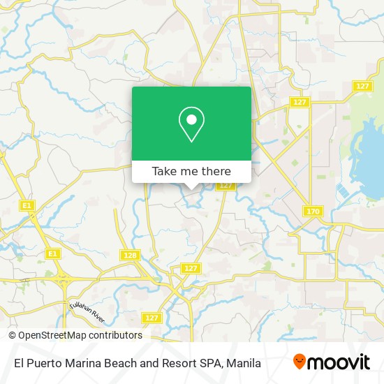 El Puerto Marina Beach and Resort SPA map