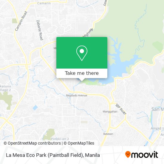 La Mesa Eco Park (Paintball Field) map