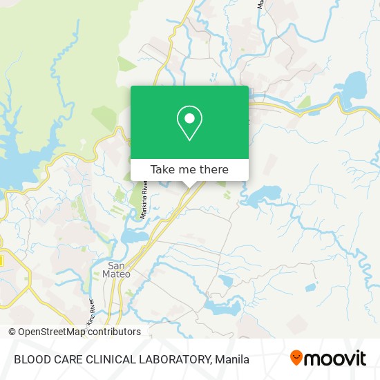 BLOOD CARE CLINICAL LABORATORY map