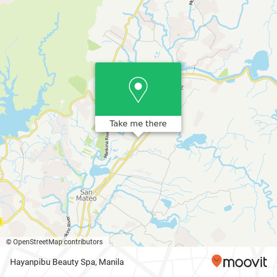 Hayanpibu Beauty Spa map