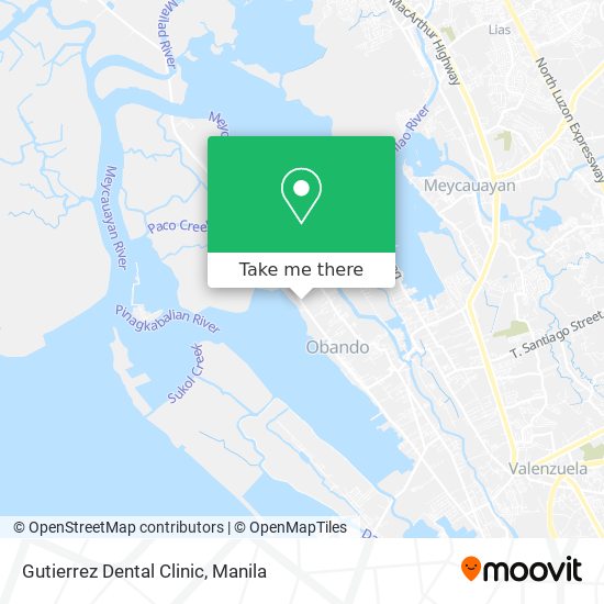 Gutierrez Dental Clinic map