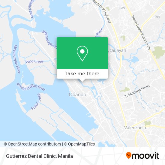 Gutierrez Dental Clinic map