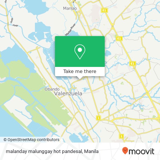 malanday malunggay hot pandesal map