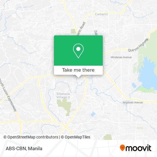 ABS-CBN map